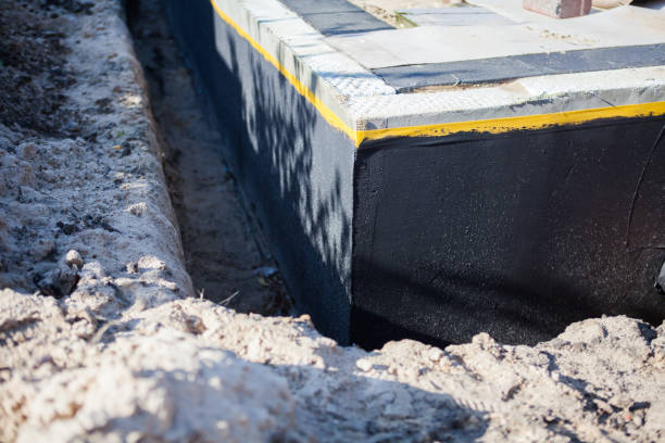 SJ Waterproofing Pros completing home waterproofing near Tustin, MI